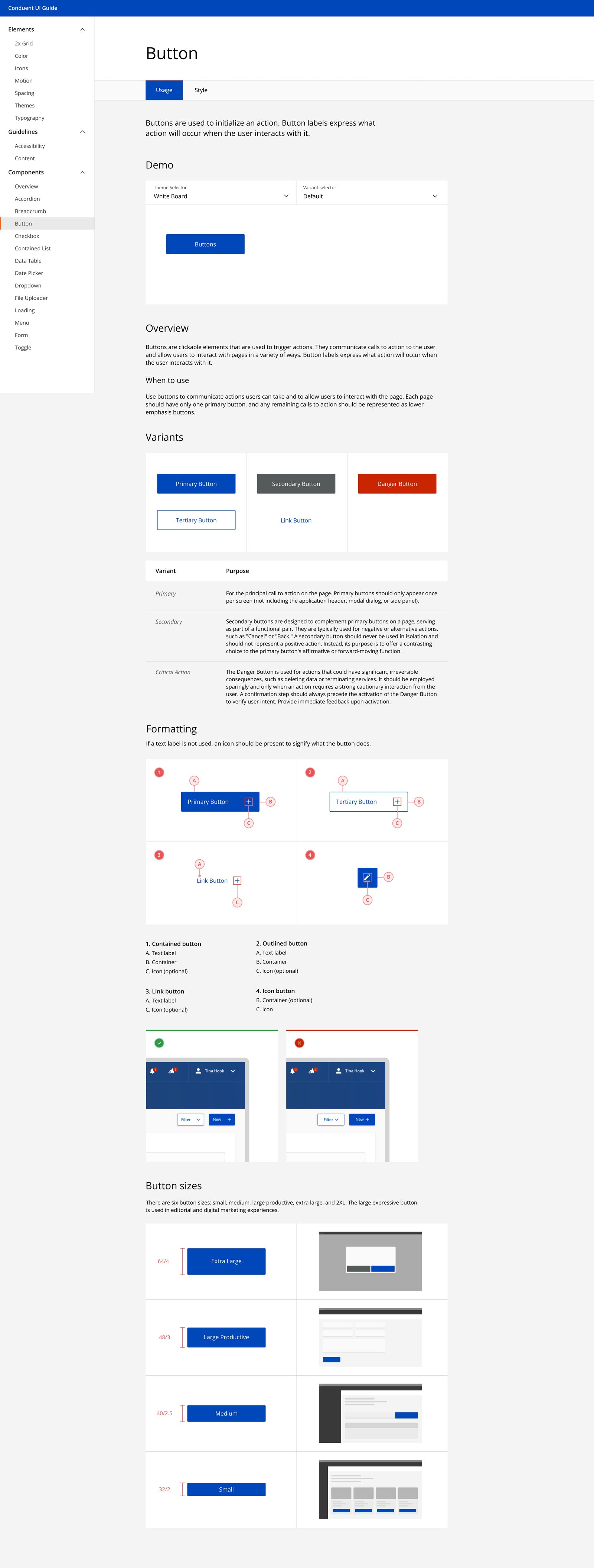 Buttons across platforms